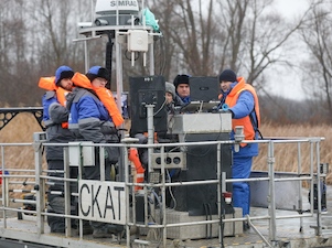 «Газпром трансгаз Казань» испытал плавучую платформу для обследования подводных газопроводов