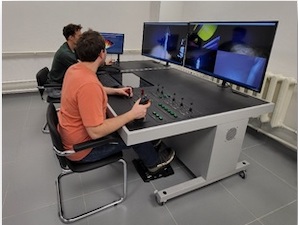 В Губкинском университете разработали тренажер оператора телеуправляемого подводного аппарата