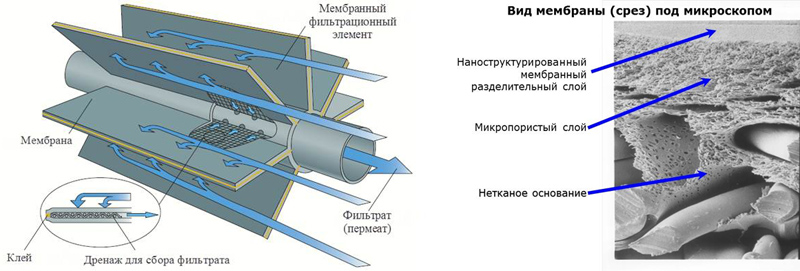 Мембрана работа